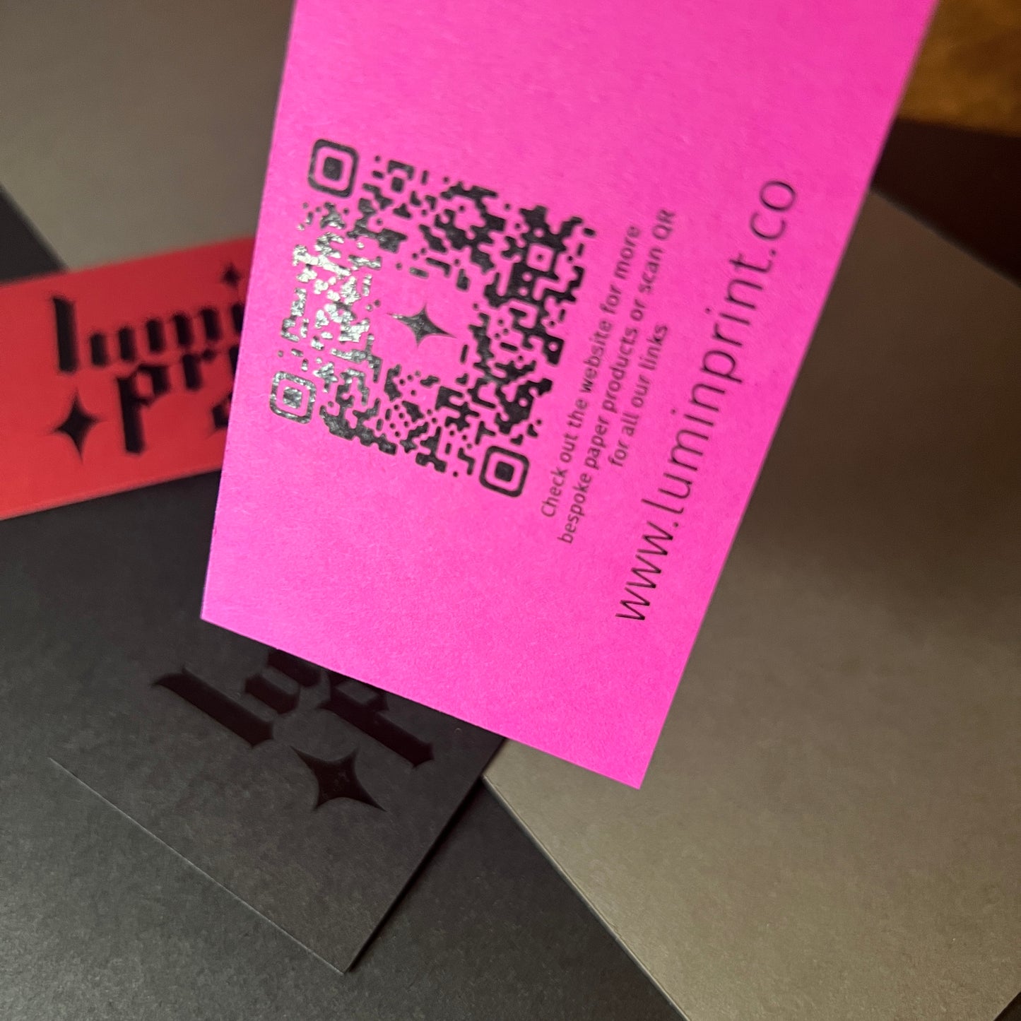 Black Gloss Business Cards