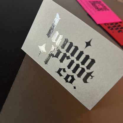 Black Gloss Business Cards