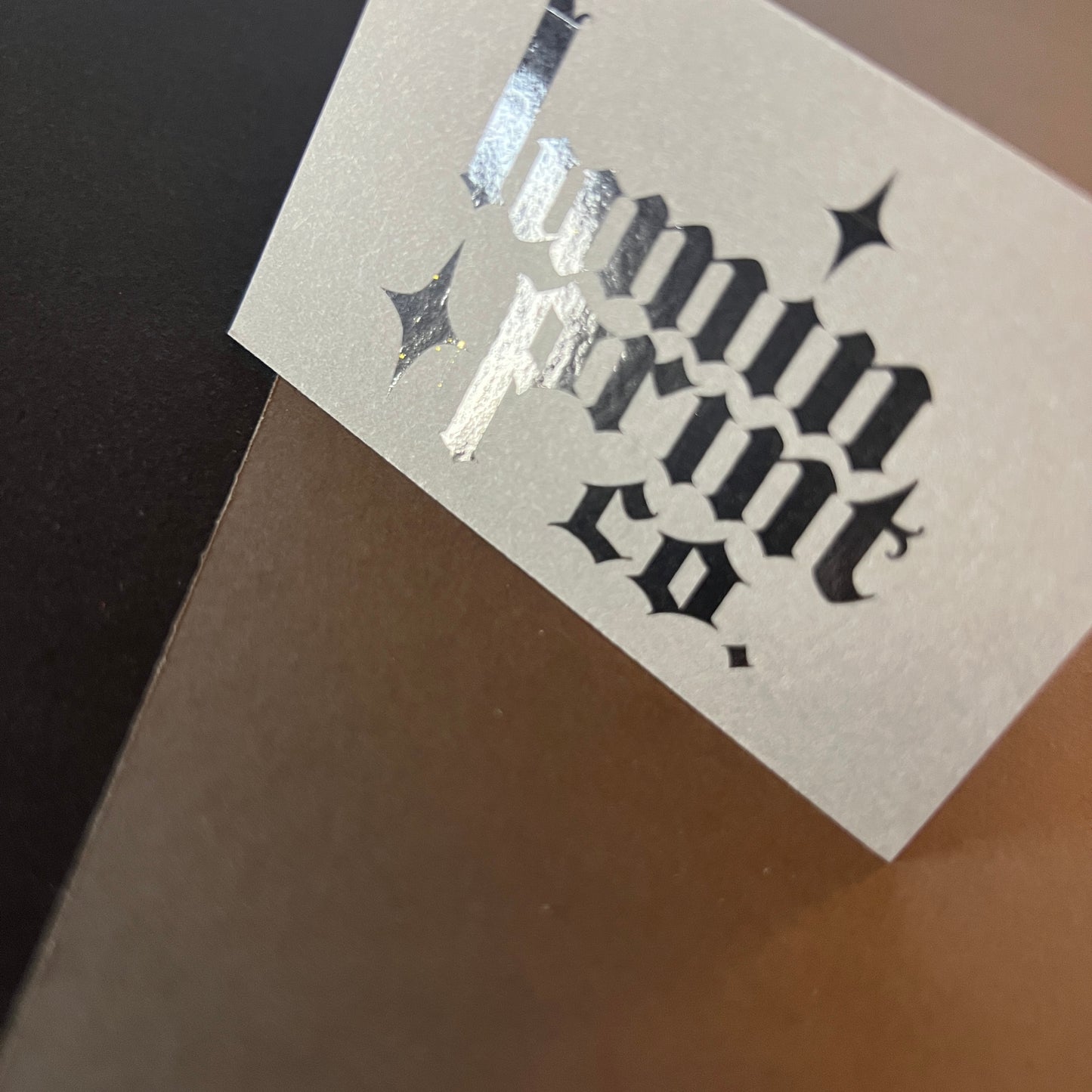 Black Gloss Business Cards